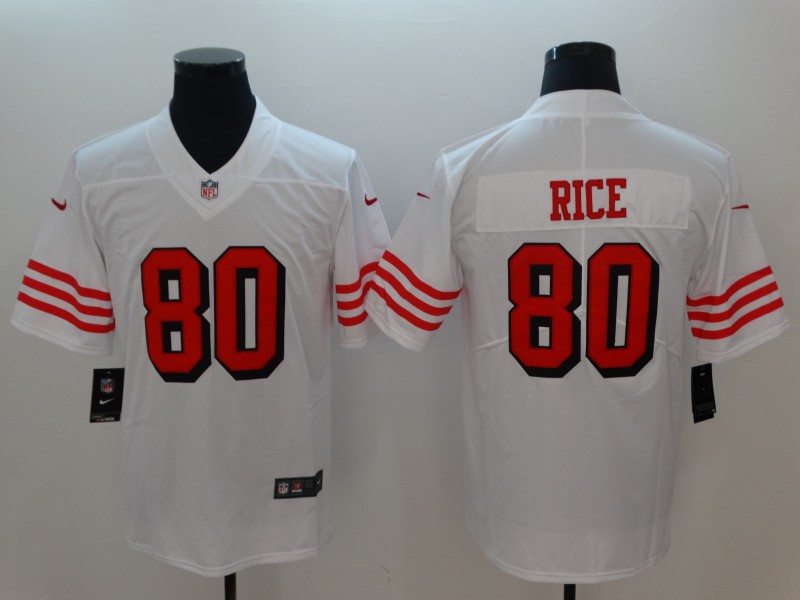 Men San Francisco 49ers #80 Rice White Nike Vapor Untouchable Limited Playe NFL Jerseys->new york yankees->MLB Jersey